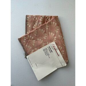Scalamandre La Coquille USA 73% Cotton, 27% Silk- 11 1/2" x 12" Embroidered SAMP